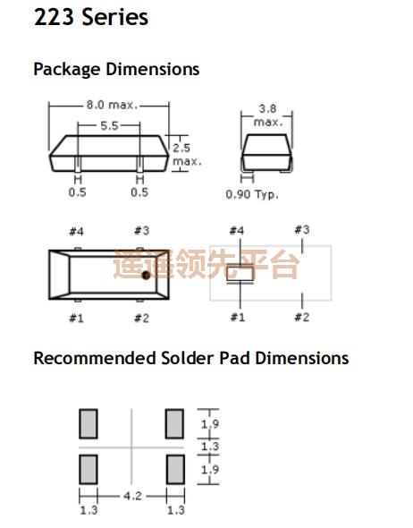 223-000312-20-LF-TR,Oscilentг����,223��Դ��ƬBB��������ɭ�ٷ���վ